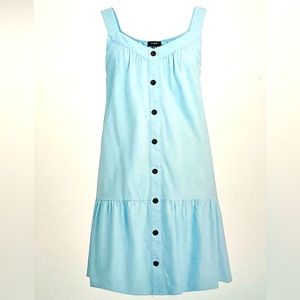 LAST CHANCE DONATING TODAY J. Crew Button-Front Mini Dress